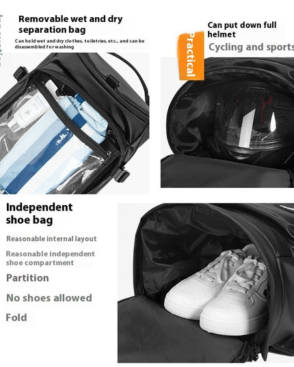 Waterproof Men's Large Capacity Travel Outdoor Mountaineering Sports Bag