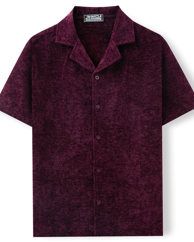 Men's Loose Trendy Short-sleeved Shirt