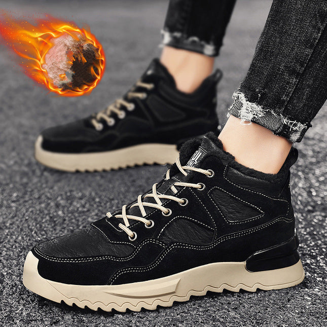 Plus Velvet High-top Warmth And Leisure All-match Snow Boots
