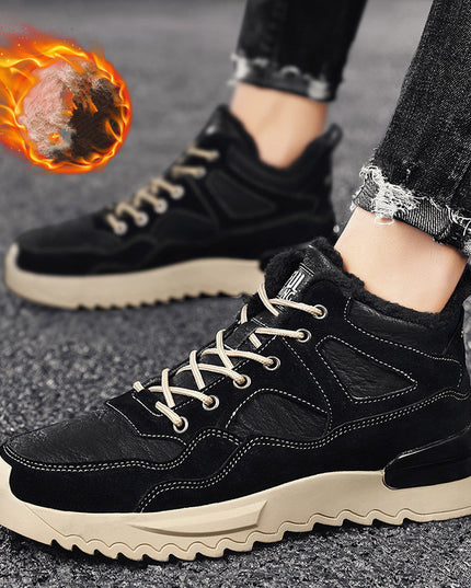 Plus Velvet High-top Warmth And Leisure All-match Snow Boots