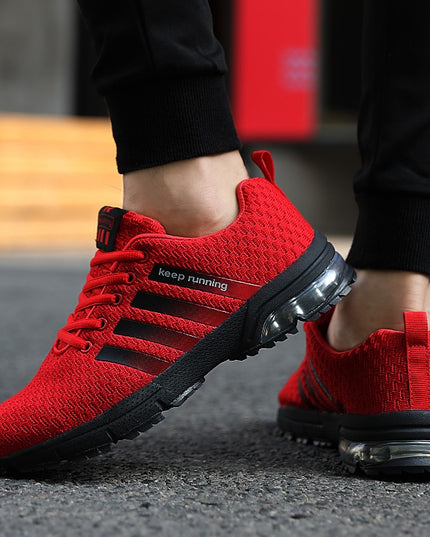 Best selling couple sports shoes breathable mesh outdoor men and women running shoes sports shoes fitness jogging shoes men