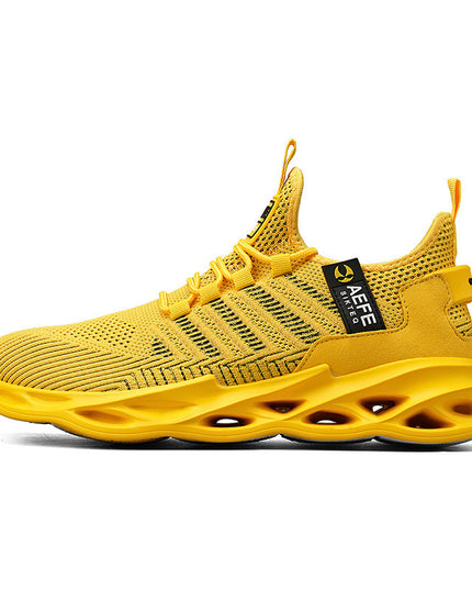 Mesh Breathable Casual Men's Korean Style Plus Size Light Running Shoes