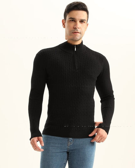 European And American Style Men's Clothing Knitwear Coat