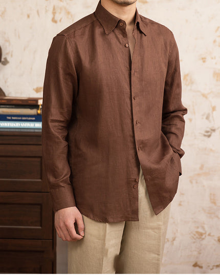 Linen Thin Long Sleeve Shirt
