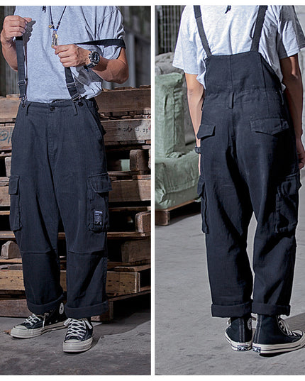 Men's Fashion And Comfort Loose Fit Overalls