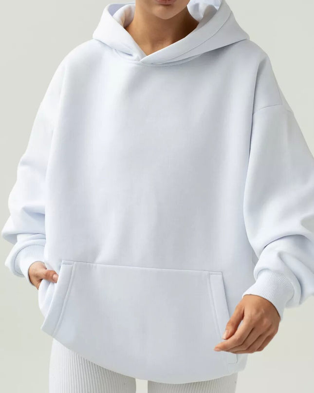 Women's Long-sleeved Hooded Sweater