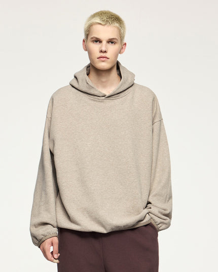 Thin Hoodie Loose And Simple Solid Color High Street