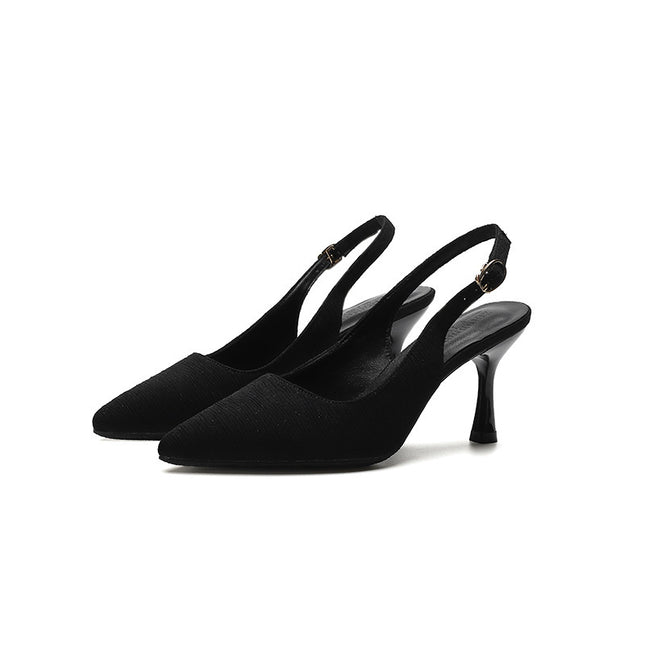 Fashionable Elegant High Heels Women's Stiletto Heel Slingback Sandals