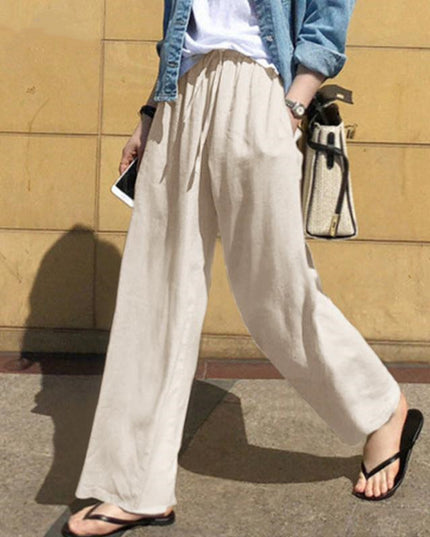 High Waist Women's Pants Loose Casual Pants