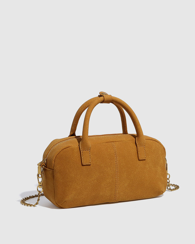 Retro Commuter Women's French Stick Pleated Tote Bag