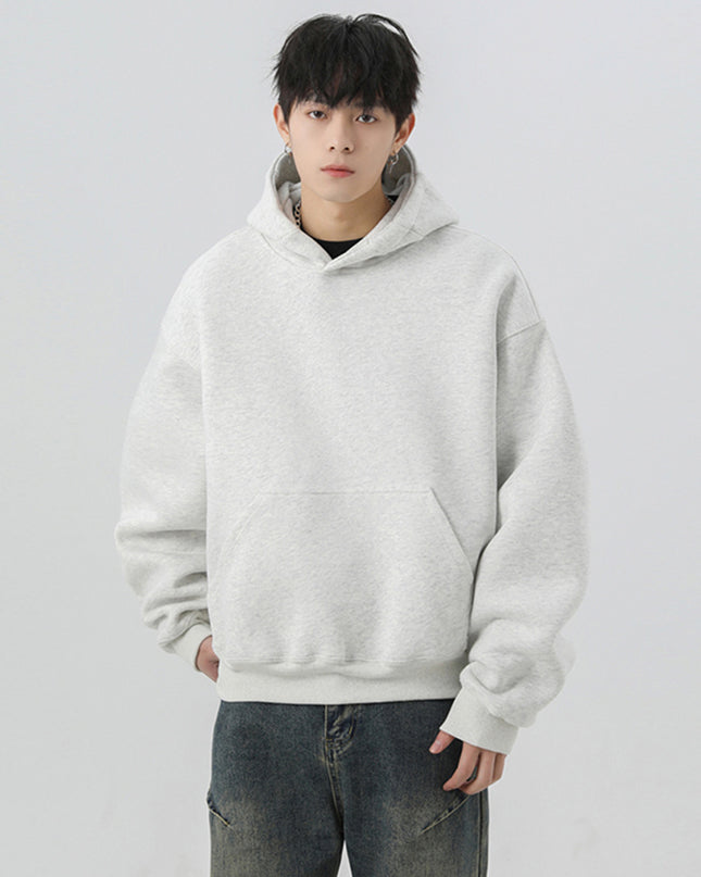 Heavy Profile Cropped Hoodie Men