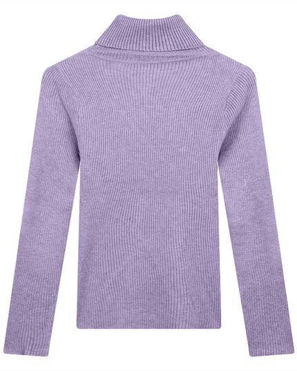 Thickening Inner Wear Skinny Versatile Long Sleeve Thermal Turtleneck Sweater For Women