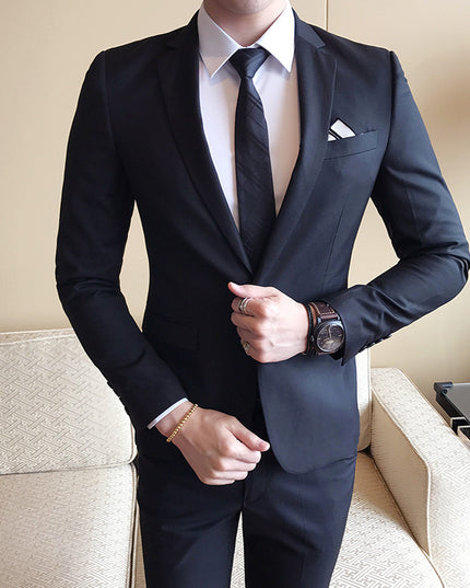Men's Fashion Casual One Button Suit
