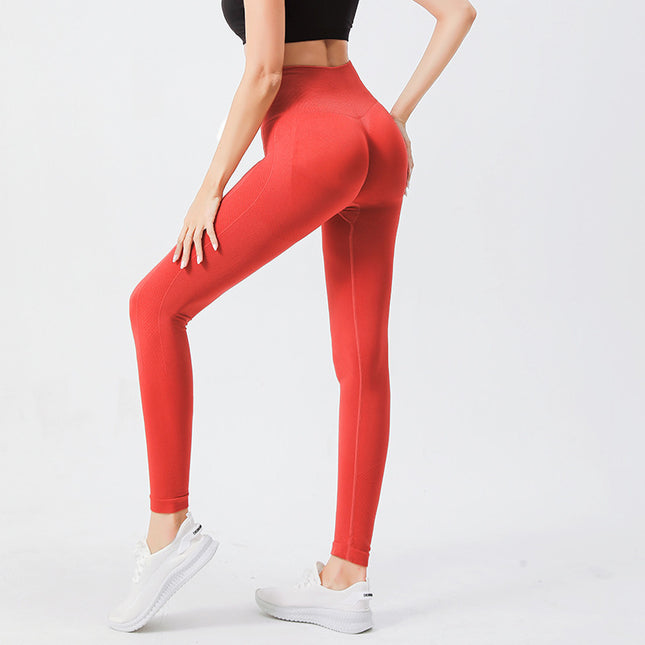 Women's High Waisted Leggings Are Breathable Elastic Shaping And Suitable For Running Yoga And Exercise