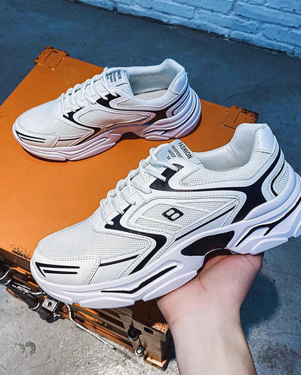 Mesh Hong Kong Style Sports Old Fashion Shoes