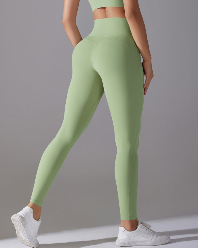 Internet Celebrity High Waist Hip Lift Nude Feel Hot Pants Yoga Pants Women