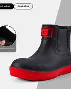 Black And Red No Added Cotton