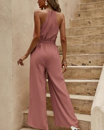 Women's Jumpsuit Loose Strap Tube Top High-end Drape