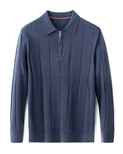 Striped Color Collision Design Bottoming Shirt