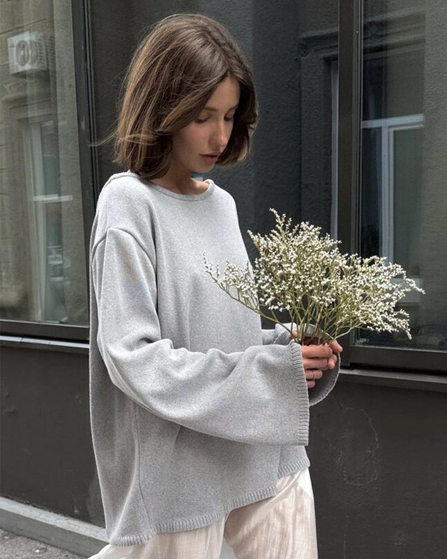 Cotton Pullover Loose Temperament Lazy