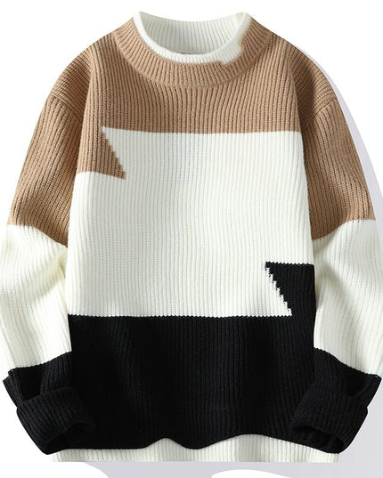 Round Neck Trend Hong Kong Style Fashion Loose Sweater