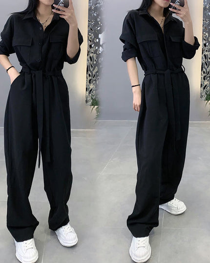 Fashion Loose And Handsome Fried Street One-piece Tide