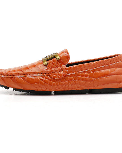 Small Leather Shoes Men's Fashion Low Top