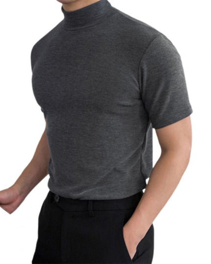 Men's Straight Half T-Shirt Student Wear