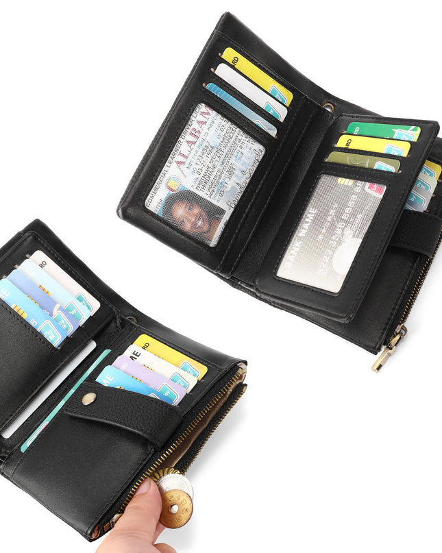 Women's Wallet Zipper Bag Clutch Anti-theft Card Swiping Bag Coin Purse