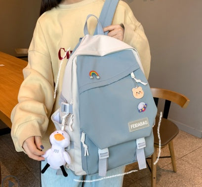 Small Schoolbag Female Ins Korean Version Of High School And Elementary School Students