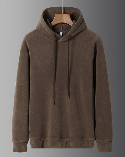 Hooded Sweater Same Autumn And Winter Solid Color