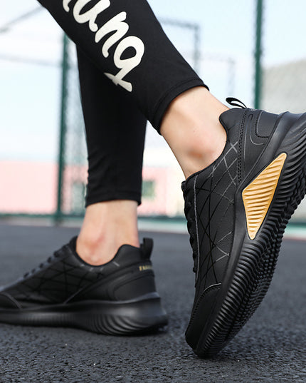 Casual Leather Sports Casual Running Daddy Shoes