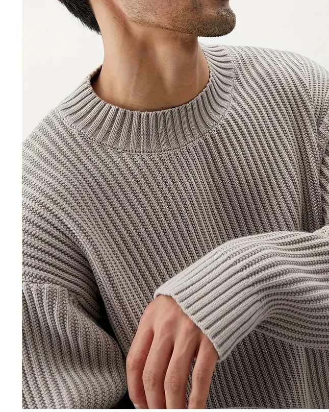 Ins Round Neck Korean Style Trendy Sweater Men