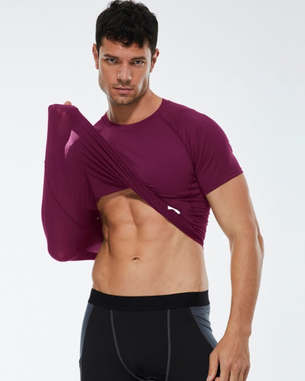 Men's Quick Drying Clothes With Short Sleeves