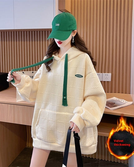 Hooded Sweater Women's Autumn And Winter Korean Style Loose
