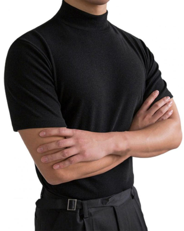 Men's Straight Half T-Shirt Student Wear