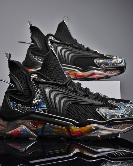 Breathable Thin Mesh Sports And Leisure Running Basketball Shoes