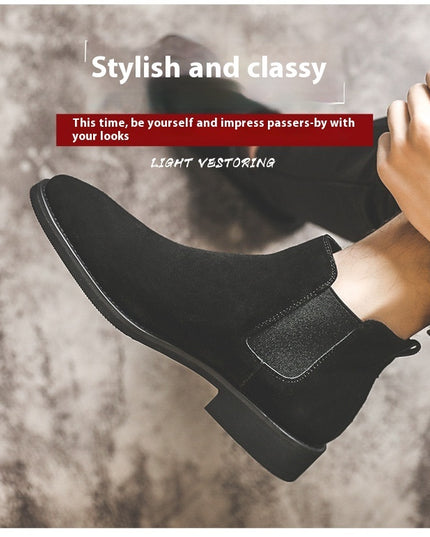 Chelsea Boots Men's High-top Martin Boots