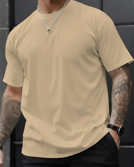 3D Digital Printing Printed Loose Short Sleeve Round Neck T-shirt