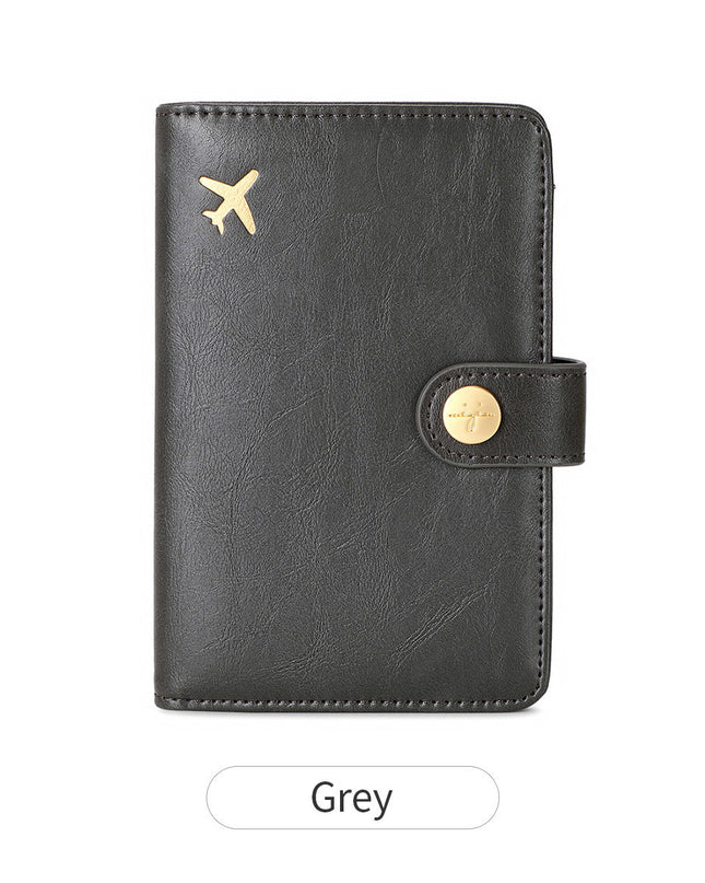 Bag Simple And Portable Multifunctional Passport Holder Fashion Document Storage Protective Cover