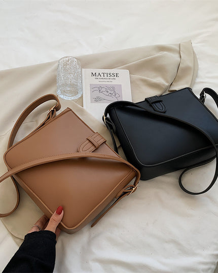 Fashion Large Capacity Shoulder Messenger Commuter Bucket Bag