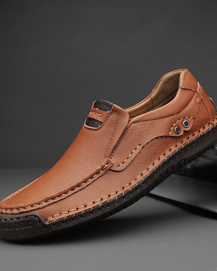 Men's Handmade Plus Size Leather Shoes