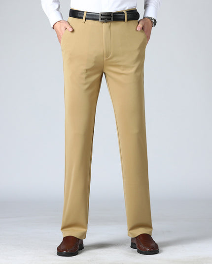 Loose Straight Men's Business Casual Pants