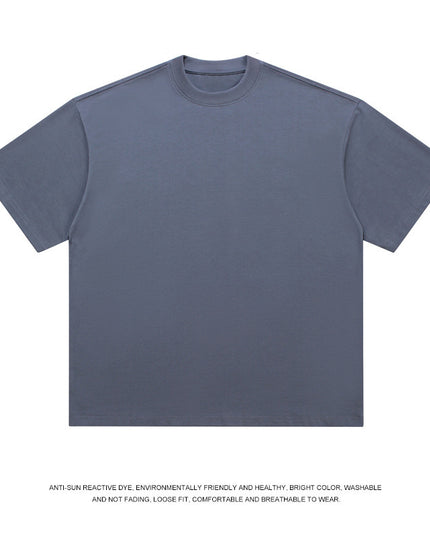 T-shirt Men's Loose Solid Color Bottoming Shirt