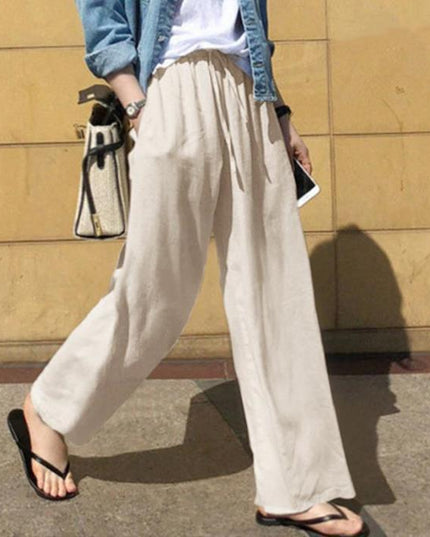 High Waist Women's Pants Loose Casual Pants