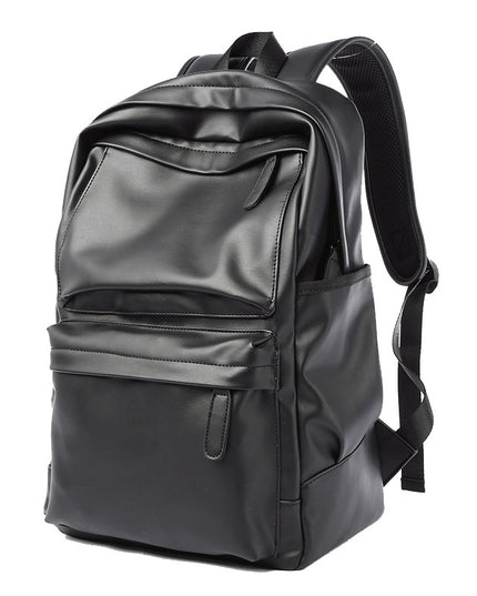Men's Fashion Casual Solid Color Backpack
