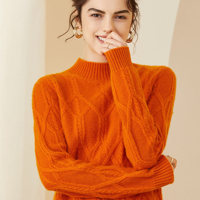 Thickened Pullover Base Woolen Sweater