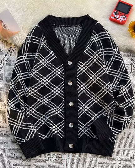Japanese Sweater Men's Idle Style Autumn