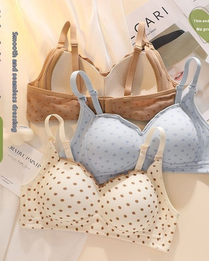 Anti-slip Bra No Steel Ring Gathering Bra