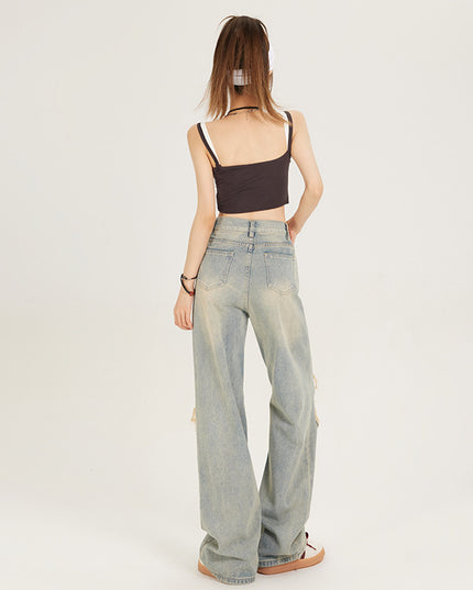 Fashion Personality Retro Jeans For Women